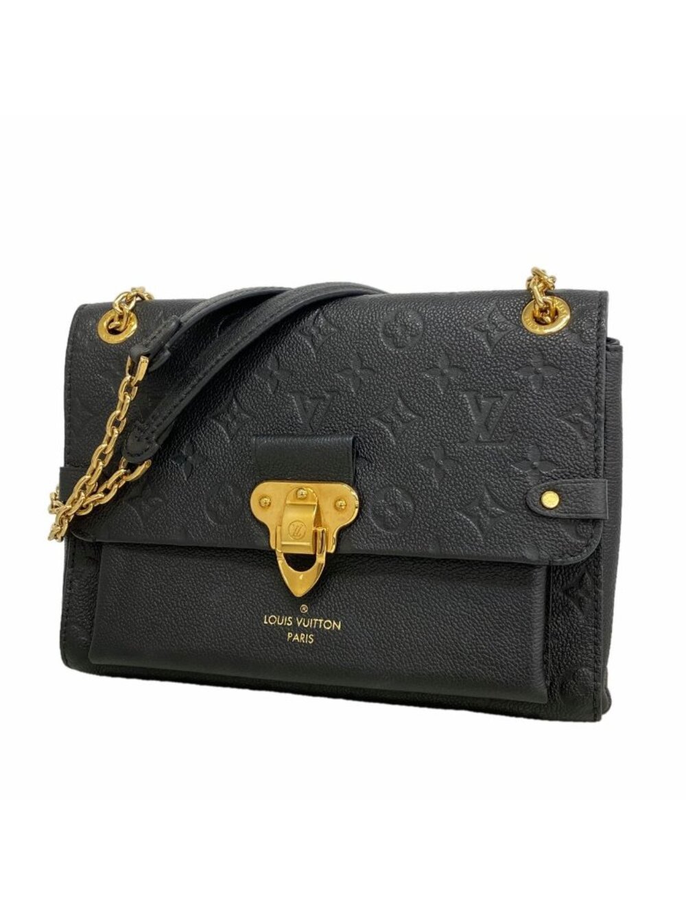 Louis Vuitton Shoulder Bag Monogram Empreinte Vavin PM Noir